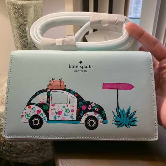 SOLD⛔️Authentic Kate Spade smooth leather Crosby - Picture 2 of 8